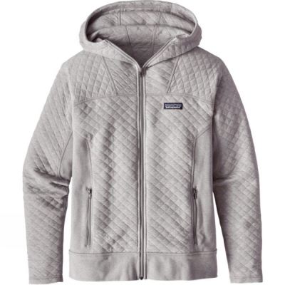 Sudadera Con Capucha Patagonia Cotton Quilt Mujer Gris - Chile EWV319206